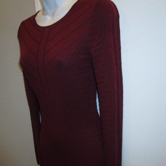 TORN BY RONNY KOBO MAROON SIZE S PRE-OWNED - Picture 5 of 6